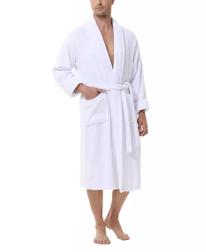 商品INK+IVY|Men's All Cotton Terry Robe,价格¥323,第2张图片详细描述