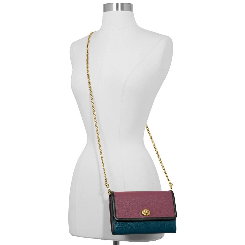 商品Coach|Colorblock Binding Marlow 斜跨包,价格¥869,第2张图片详细描述