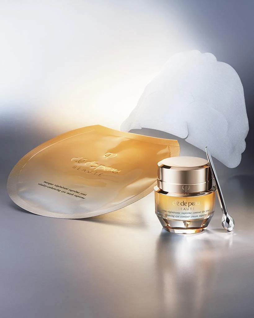 商品Cle de Peau|Vitality-Enhancing Eye Mask Supreme, 6 sheets,价格¥1226,第2张图片详细描述