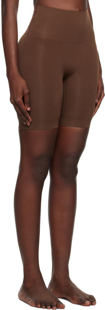 Brown Soft Smoothing Shorts商品第2张图片规格展示