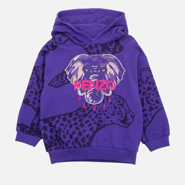 商品Kenzo|KENZO Girls Cheetah Print Cotton-Jersey Hoodie,价格¥841-¥1039,第3张图片详细描述