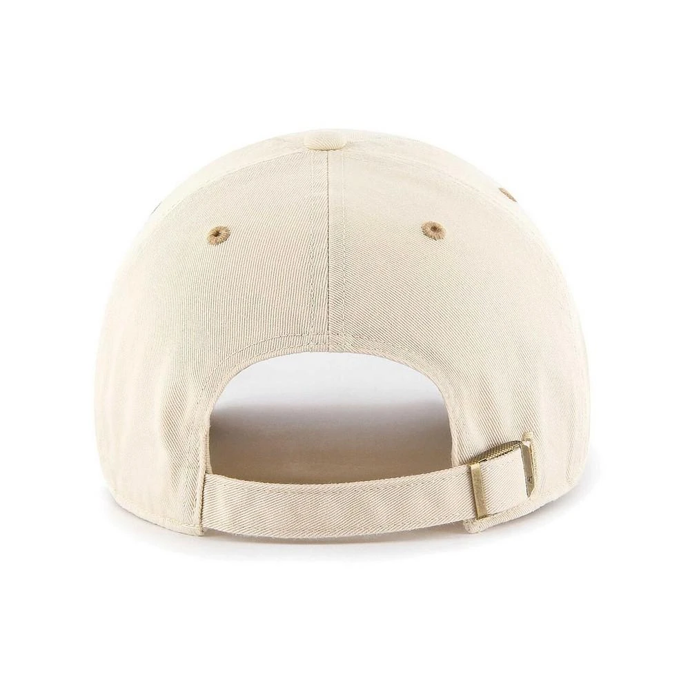 商品47 Brand|Men's Natural, Tan New York Giants Sierra Clean Up Adjustable Hat,价格¥262,第3张图片详细描述