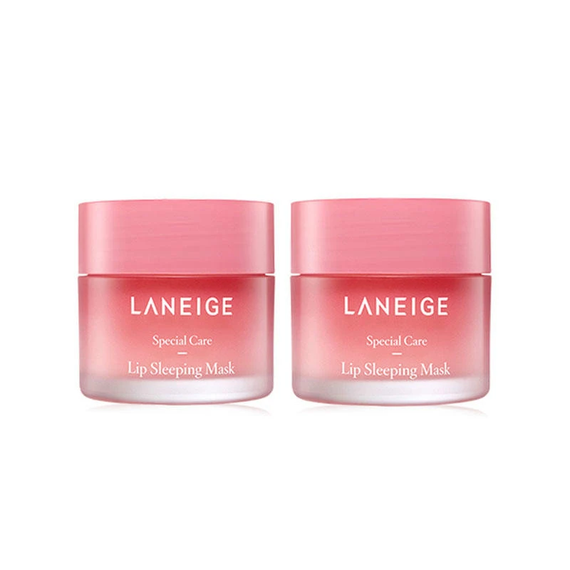 商品Laneige|【2件包邮装】LANEIGE/兰芝 夜间保湿修护唇膜 20g*2（减淡唇纹/滋润保湿）,价格¥135,第1张图片