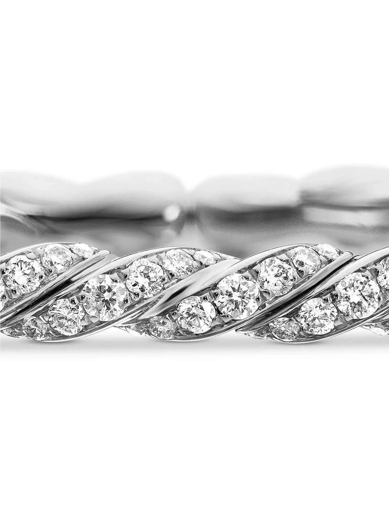 商品David Yurman|Sculpted Cable Flex Bracelet in 18K White Gold,价格¥44233,第5张图片详细描述