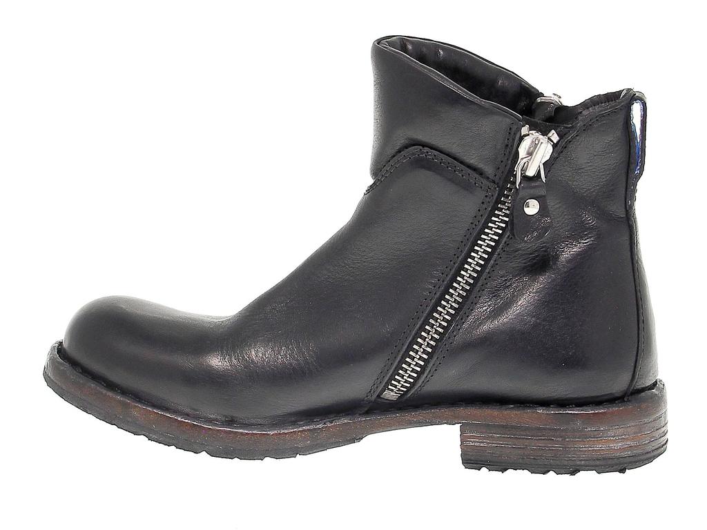 Moma Women's  Black Other Materials Ankle Boots商品第3张图片规格展示