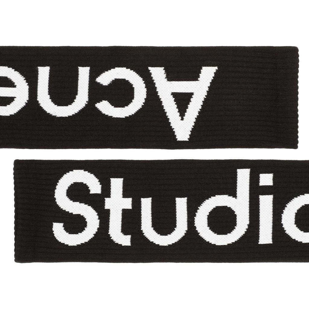 商品Acne Studios|Acne Studios Logo Intarsia Knee Socks,价格¥333,第3张图片详细描述