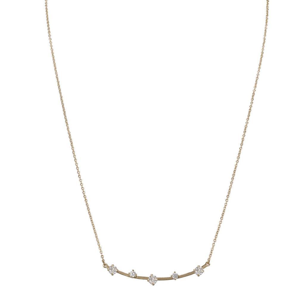 商品Nina|Abree Adorned Bar Necklace,价格¥354,第3张图片详细描述