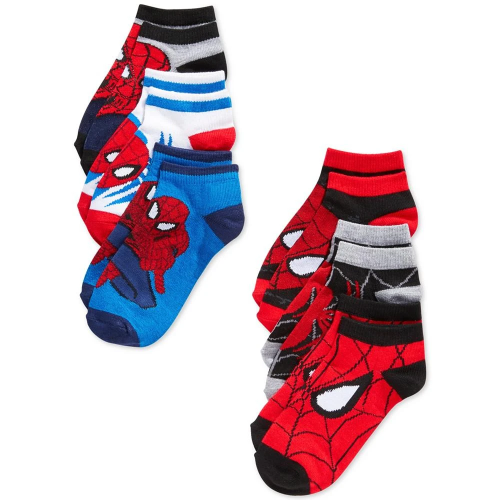 商品Marvel|Spider-Man Athletic Socks, 6-Pack, Little Boys & Big Boys,价格¥53,第1张图片