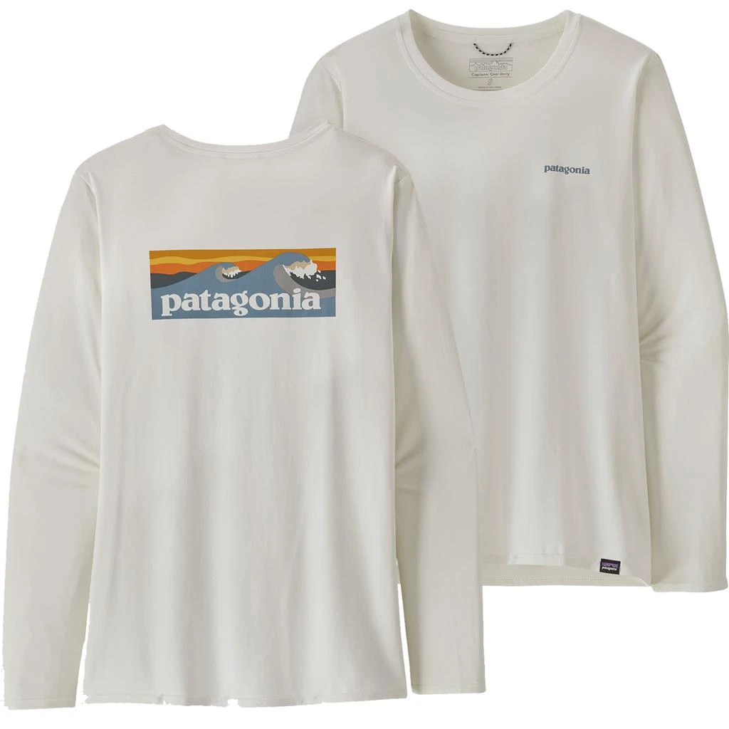 商品Patagonia|Women's Long Sleeved Capilene Cool Daily Graphic Shirt - Waters,价格¥363,第1张图片