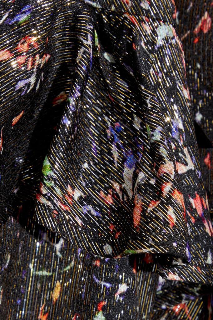 商品IRO|Meysam ruffled printed metallic silk-blend blouse,价格¥1335,第6张图片详细描述