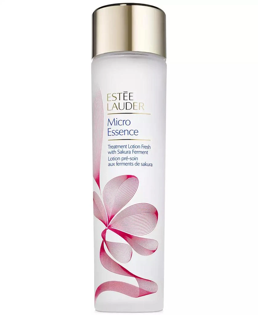 商品Estée Lauder|Micro Essence Treatment Lotion Toner Fresh with Sakura Ferment, 14 oz.,价格¥481,第1张图片