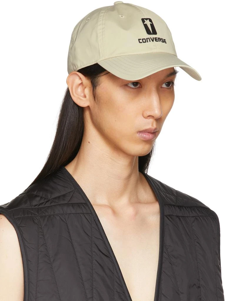 商品Rick Owens|Beige Converse Edition Logo Cap,价格¥136,第2张图片详细描述