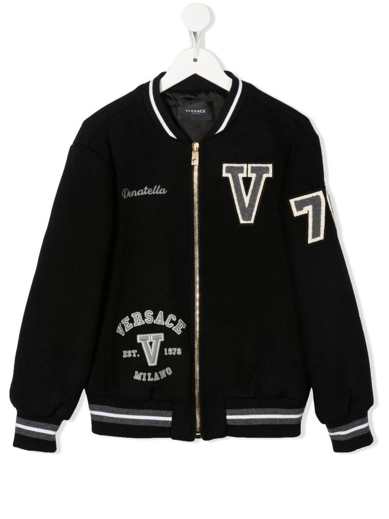 Versace kids varsity jacket商品第1张图片规格展示