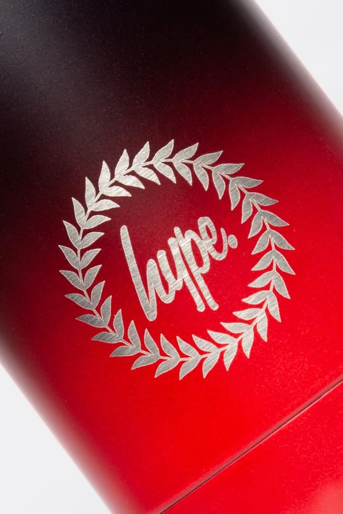 商品HYPE ACCESSORIES|HYPE BLACK & RED GRADIENT METAL WATER BOTTLE,价格¥166,第3张图片详细描述