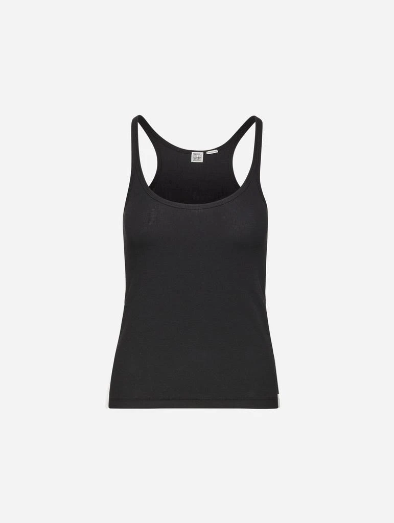 商品Totême|Scoop Neck Ribbed Tank,价格¥916,第1张图片