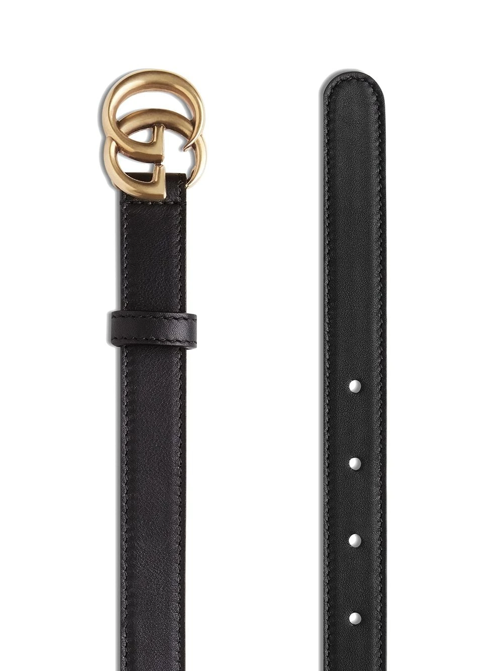 商品【商品预售7天】 Gucci|Gucci 女士腰带 409417AP00T1000-0 黑色,价格¥2736,第3张图片详细描述