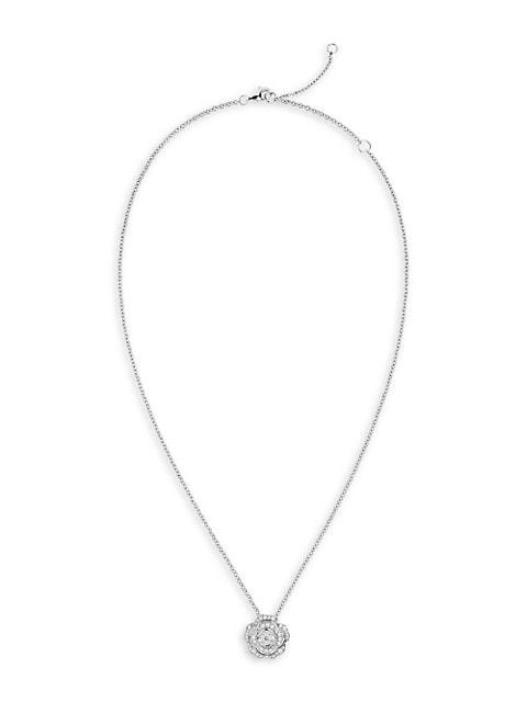 Bouton De Camélia Necklace商品第1张图片规格展示