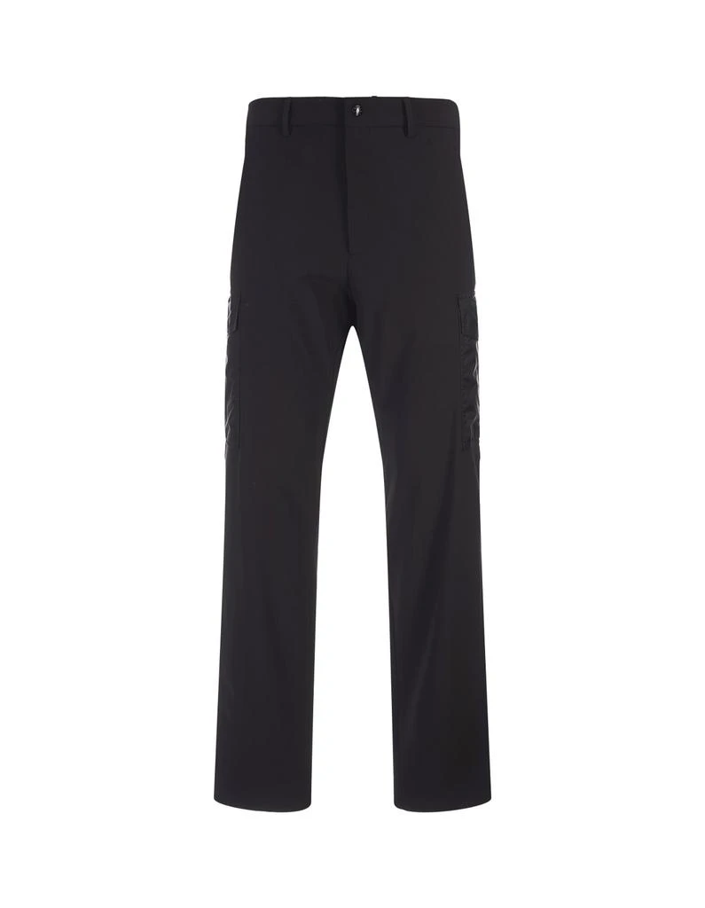 商品Moncler|Black Jersey Cargo Trousers,价格¥2756,第1张图片