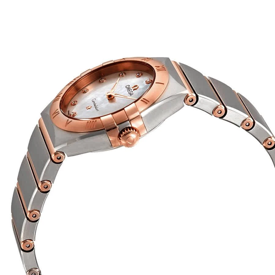 商品Omega|Constellation Manhattan Mother of Pearl Dial Ladies Watch 131.20.28.60.55.001,价格¥33582,第2张图片详细描述