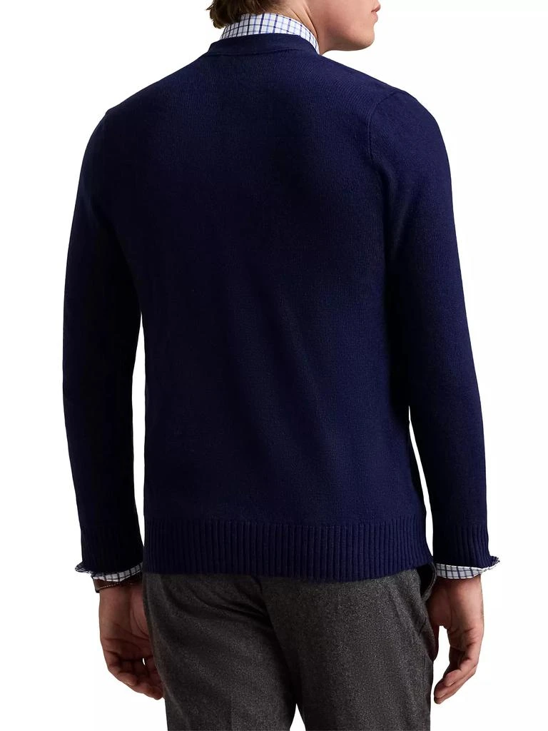 商品Ralph Lauren|Cashmere V-Neck Cardigan,价格¥3780,第4张图片详细描述