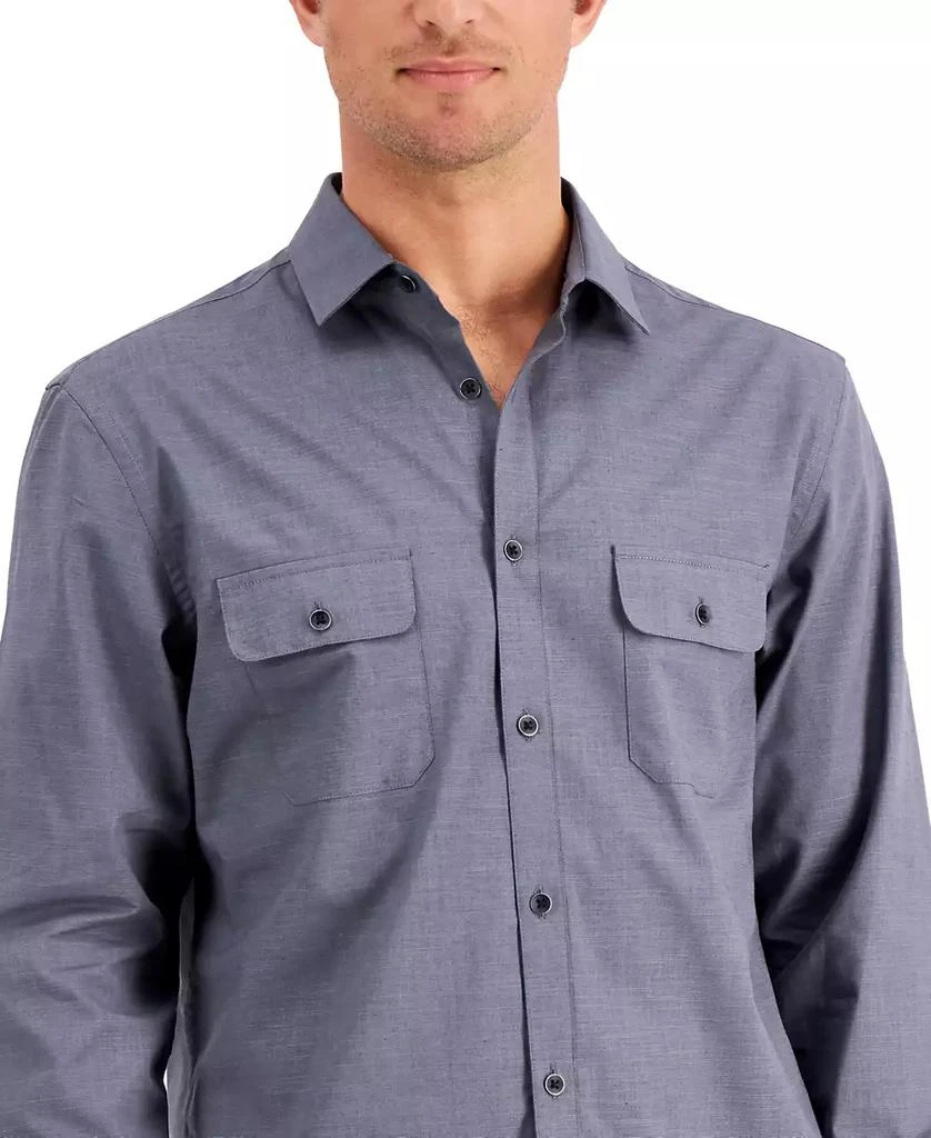 商品Alfani|Men's Regular-Fit Solid Shirt, Created for Macy's,价格¥132,第3张图片详细描述