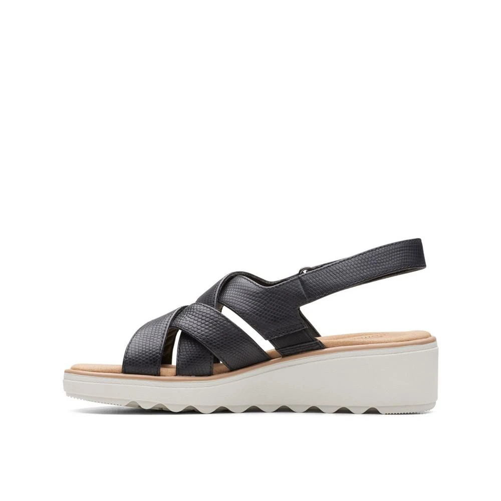 商品Clarks|Women's Collection Jillian Spring Wedge Sandals,价格¥423,第5张图片详细描述