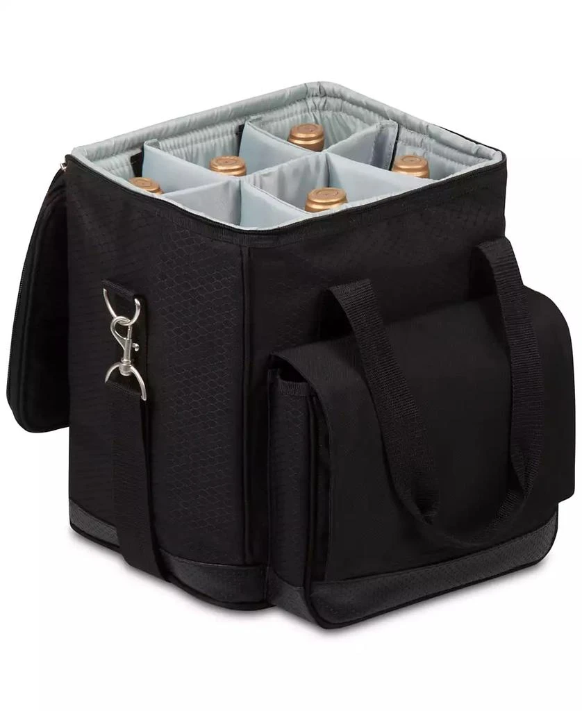 商品ONIVA|Legacy® by Picnic Time Cellar 6-Bottle Wine Carrier & Cooler Tote,价格¥816,第3张图片详细描述
