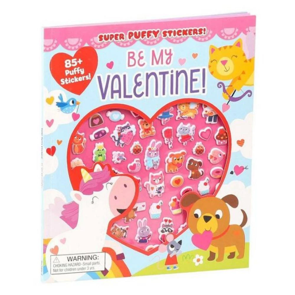 Super Puffy Stickers Be My Valentine by Maggie Fischer 商品