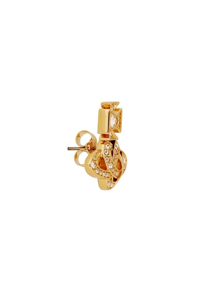 商品Vivienne Westwood|Loudilla orb gold-tone stud earrings,价格¥1111,第3张图片详细描述