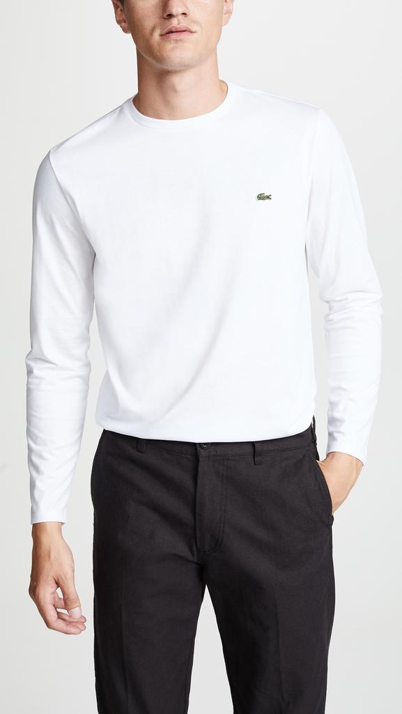 Lacoste Long Sleeve Crew Tee商品第2张图片规格展示