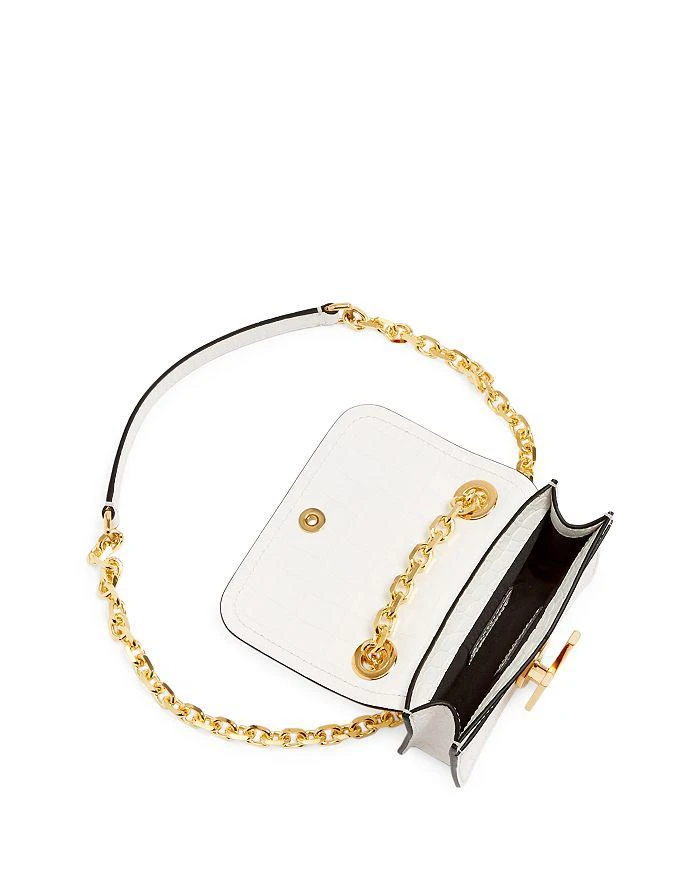 商品Moschino|Croc Embossed Leather Crossbody,价格¥6306,第3张图片详细描述