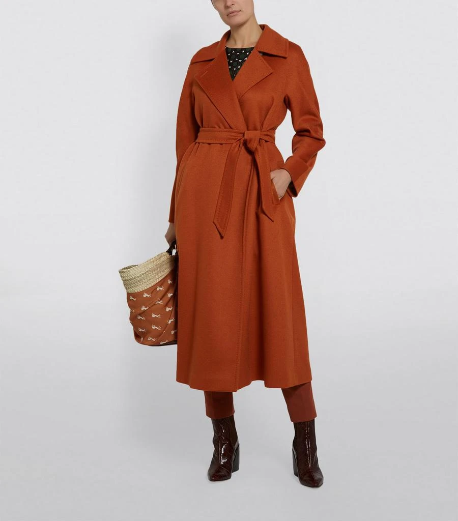 商品Max Mara|长款羊绒腰带大衣,价格¥18853,第5张图片详细描述