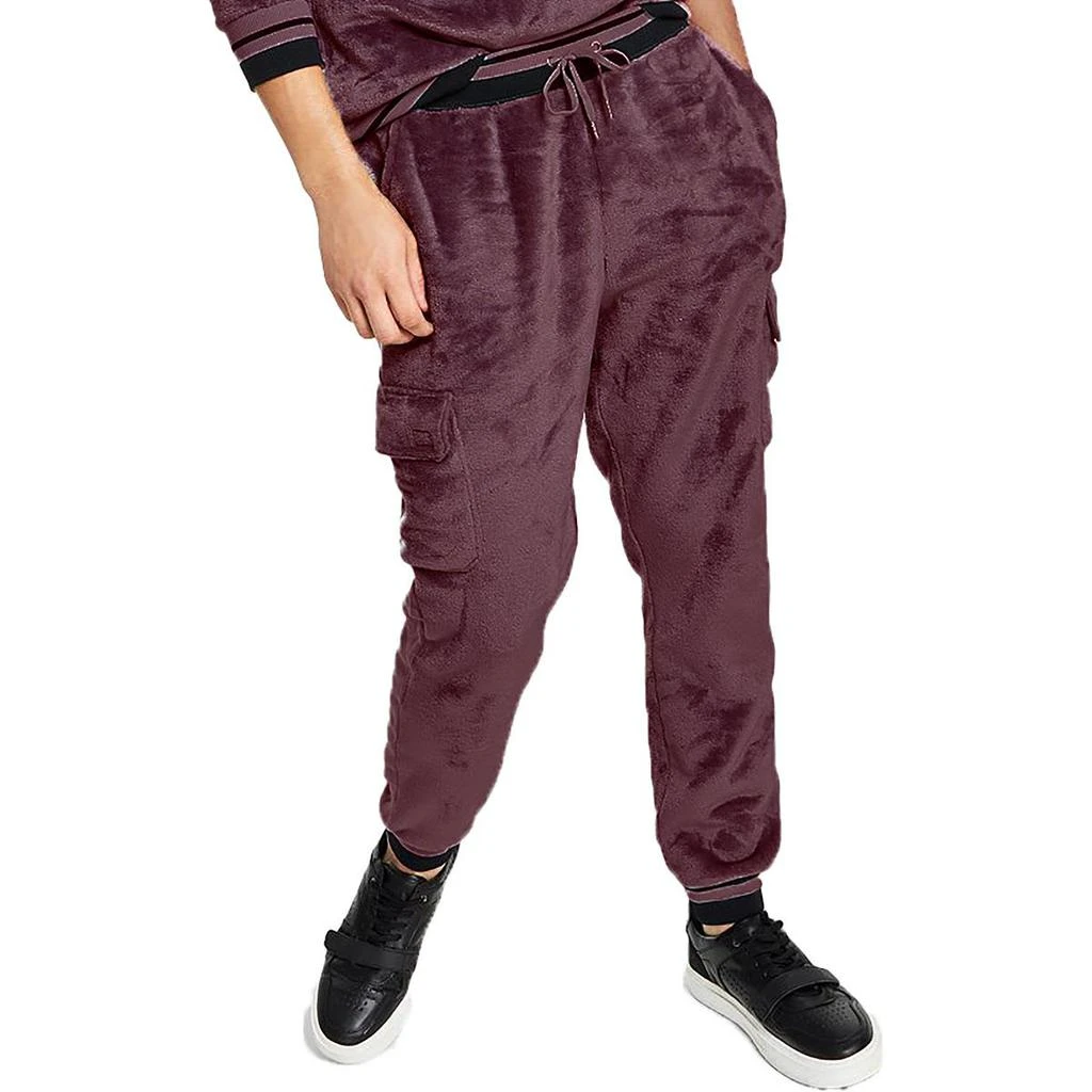 商品INC International|INC Mens Velour Comfy Jogger Pants,价格¥117,第1张图片