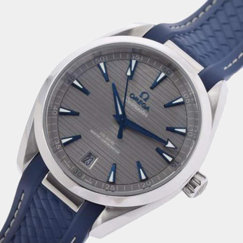 Omega Silver Stainless Steel Seamaster Aqua Terra 220.12.41.21.06.001 Automatic Men's Wristwatch 41 mm商品第2张图片规格展示