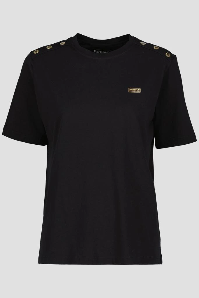 商品Barbour|Women's Barbour Black Monaco Top,价格¥309,第1张图片