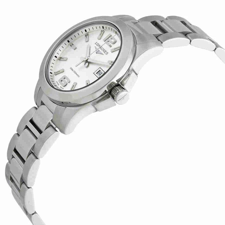 商品Longines|Conquest Silver Dial Ladies 29.50 mm Watch L33764766,价格¥4466,第2张图片详细描述