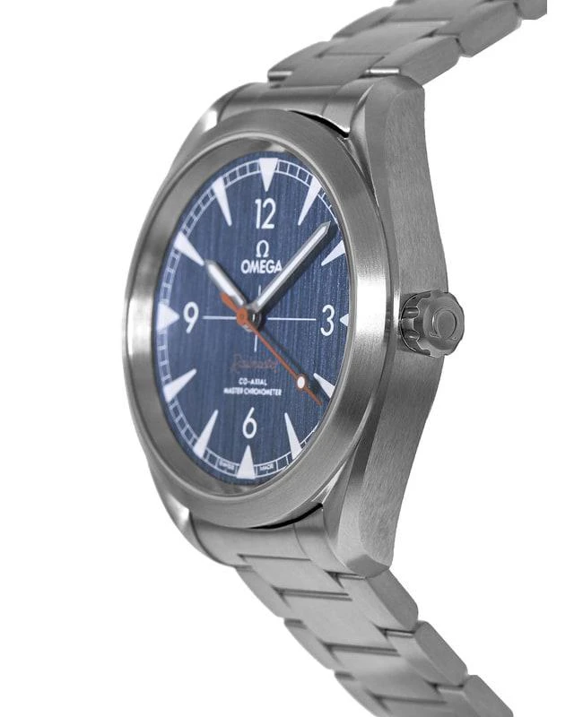 商品Omega|Omega Seamaster Railmaster Co-Axial Master Chronometer 40mm Blue Dial  Steel Men's Watch 220.10.40.20.03.001,价格¥27470,第3张图片详细描述
