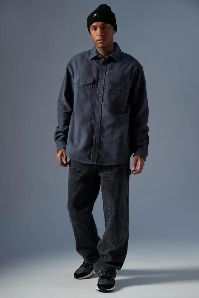 商品BDG|BDG Aiden Chamois Sunwashed Shirt,价格¥622,第4张图片详细描述