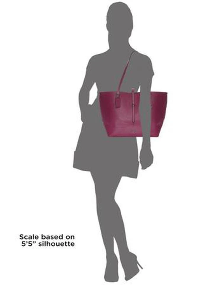 商品Coach|Party Mouse-Print Market Leather Tote,价格¥1538,第3张图片详细描述