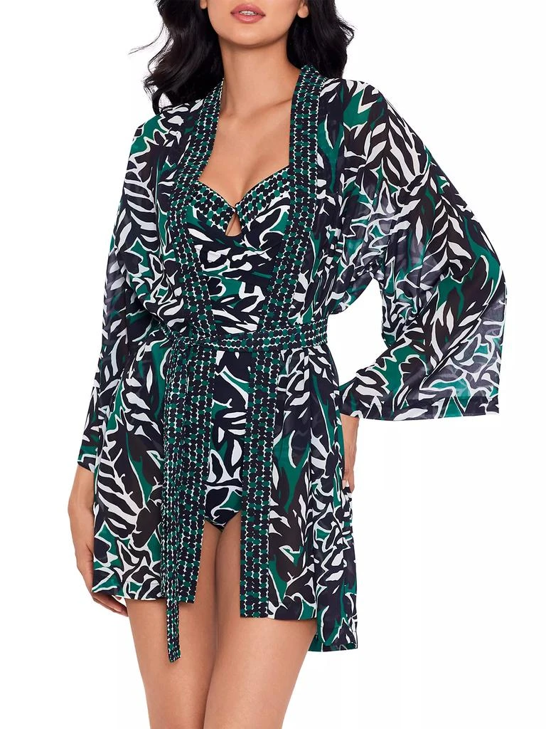 商品Miraclesuit Swim|Palma Verde Robe,价格¥730,第3张图片详细描述