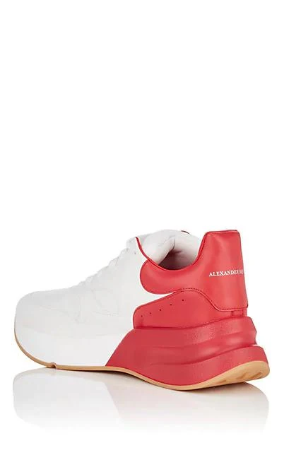 商品Alexander McQueen|Oversized-Sole Leather 运动鞋,价格¥2022,第3张图片详细描述