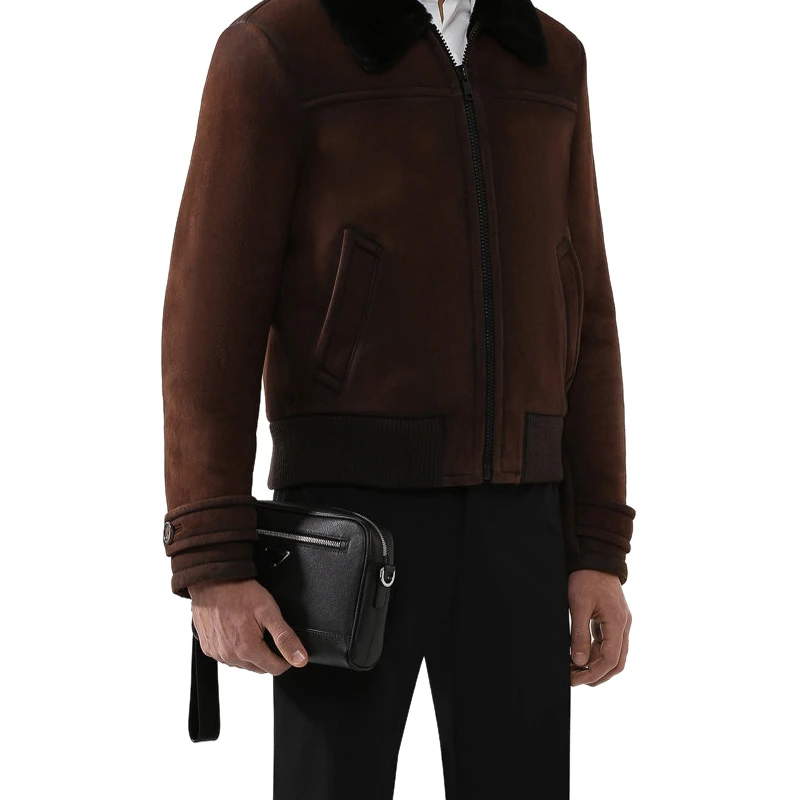 Prada 普拉达 黑色男士手拿包 2VH063-9Z2-F0002-OOO 商品
