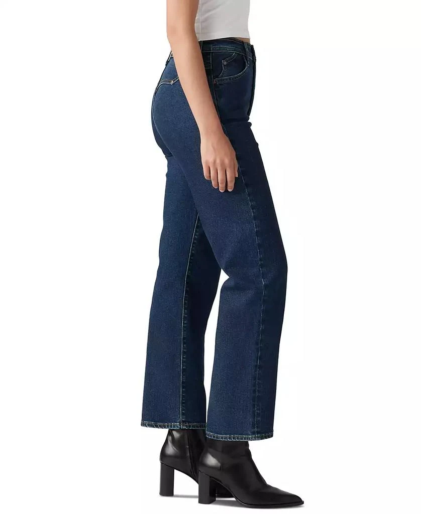 商品Levi's|Women's Ribcage High Rise Straight Ankle Jeans,价格¥76,第3张图片详细描述