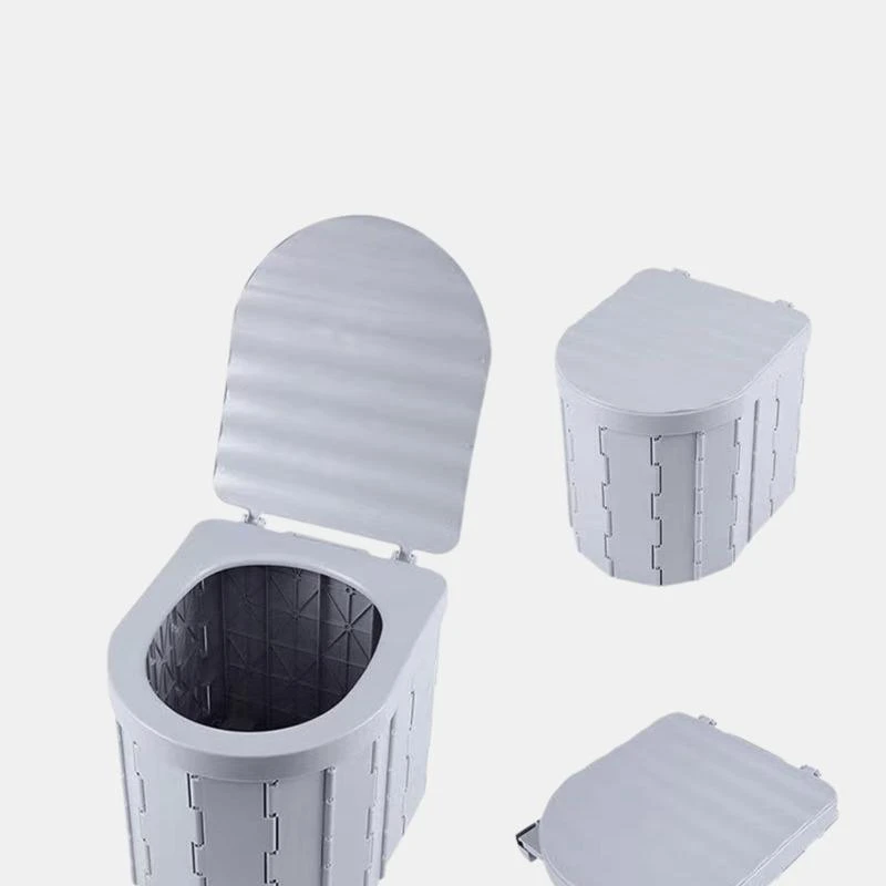 商品Vigor|Cabin Tent Family Camp Foldable Camping Travel Toilet Outdoor Portable Toilet Camping Toilet Portable Bulk 3 Sets 3 PACK,价格¥765,第2张图片详细描述