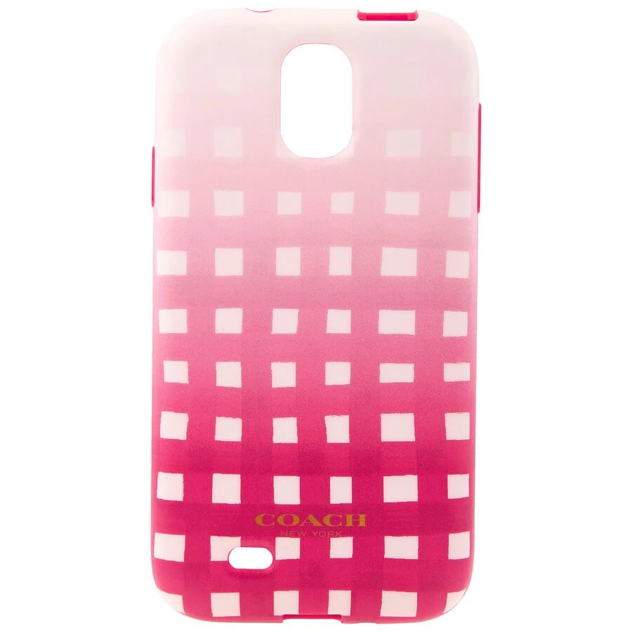 商品Coach|Coach Samsung Galaxy S4 Case- Pink Ruby,价格¥183,第1张图片