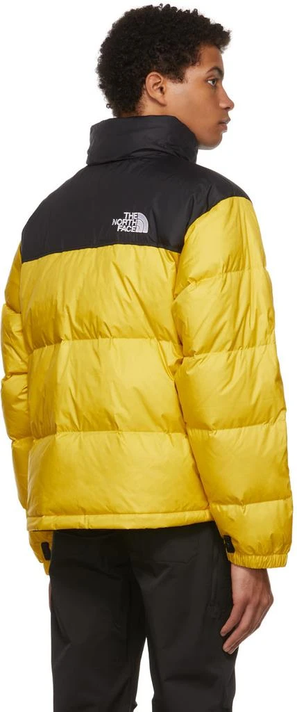 商品The North Face|男款 北面 1996 Nuptse 复古羽绒服 黑黄色,价格¥1680,第3张图片详细描述