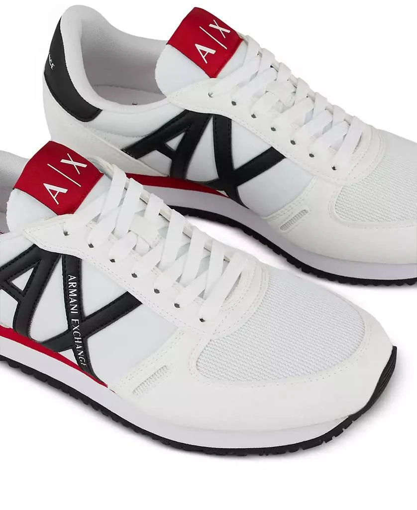 商品Armani Exchange|Men's Rio Logo Sneakers,价格¥679,第5张图片详细描述