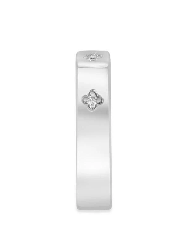 商品Effy|Sterling Silver & 0.04 TCW Diamond Studded Ring,价格¥842,第2张图片详细描述