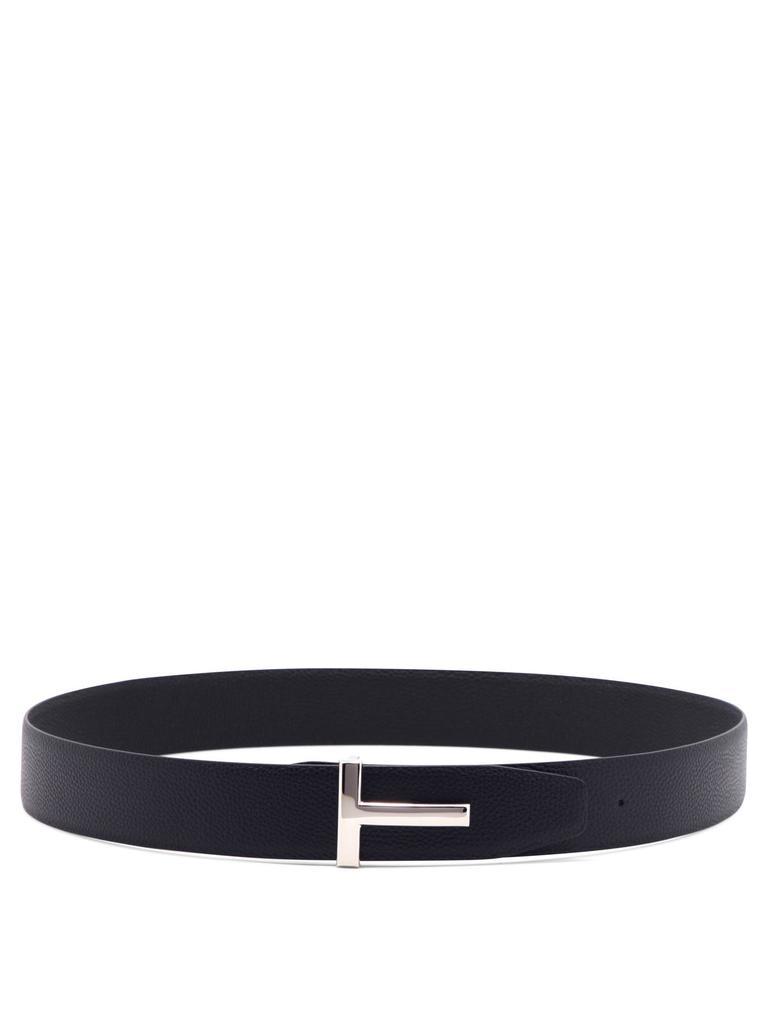 商品Tom Ford|"T-Icon" reversible belt,价格¥3338,第1张图片