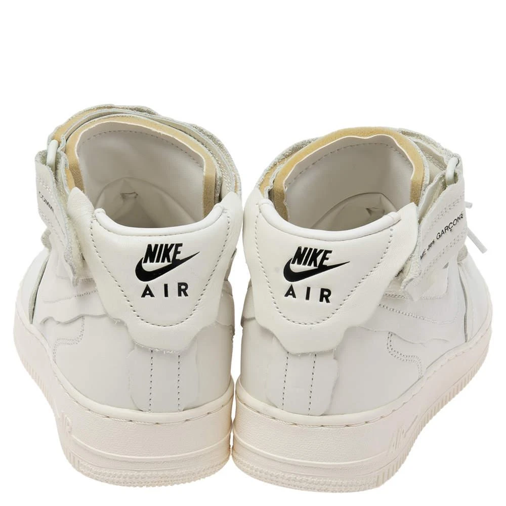 商品Jordan|Air Jordan White Leather 12 Retro Fiba High Top Sneakers Size 42.5,价格¥5343,第5张图片详细描述